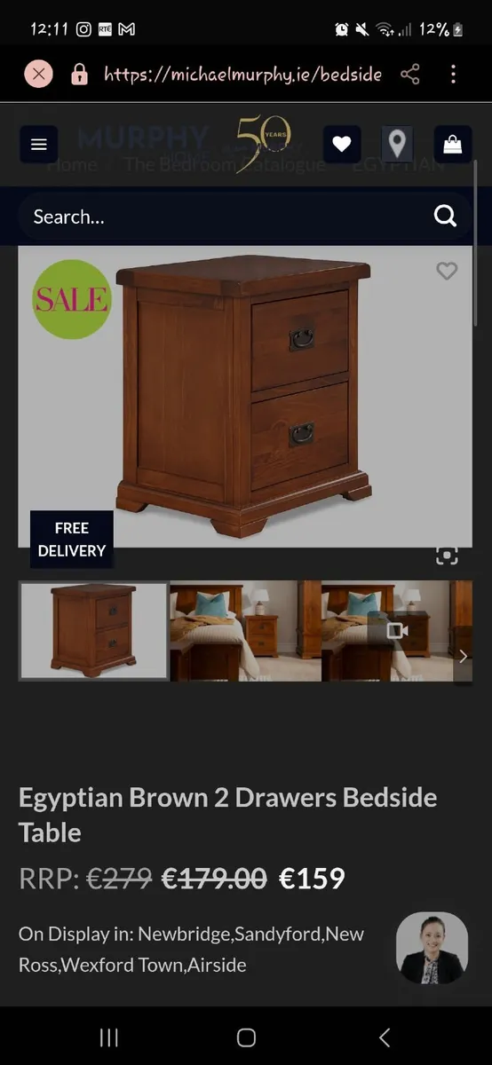 Bedside Tables set of 2 - Image 2