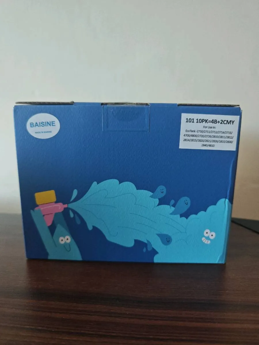 Epson EcoTank 101 Ink Bundle – 4x Black + x6 Colou - Image 1