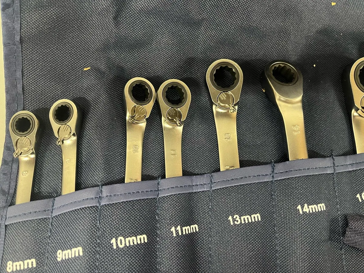Garant 10 Piece Ratchet Spanner Set - Image 2