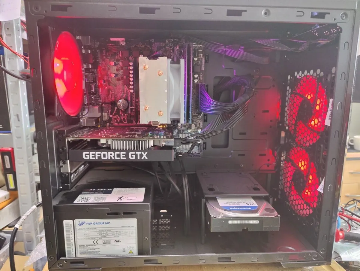 Custom Gaming PC Ryzen 5/16GB DDR4/GTX 1650 SUPER/ - Image 2