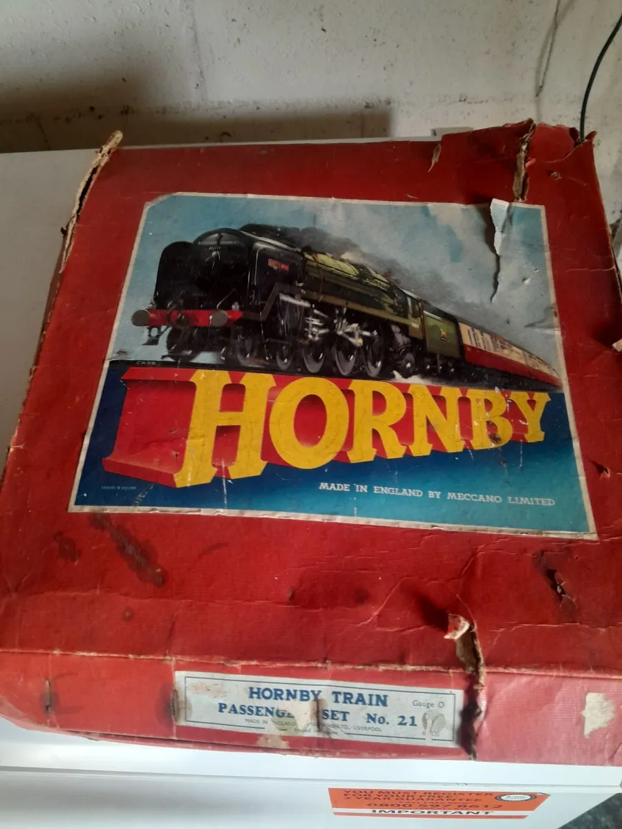 Vintage Hornby passenger train set no21 - Image 3