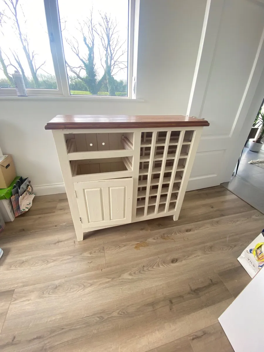 Solid Wood Cabinet / Wine Rack  Price - Image 2