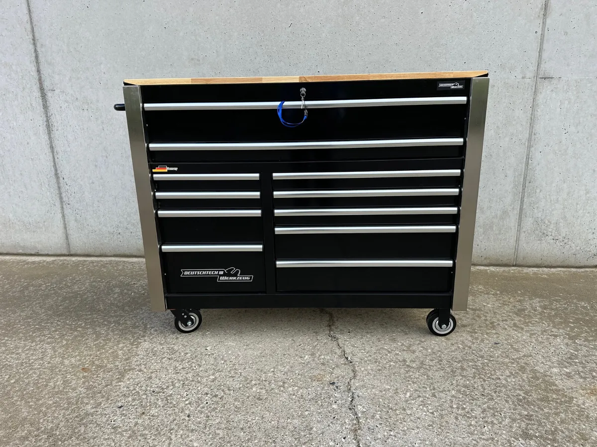Deutschtech DT-MAX 11 Drawer Tool Cabinet cw Tools - Image 2