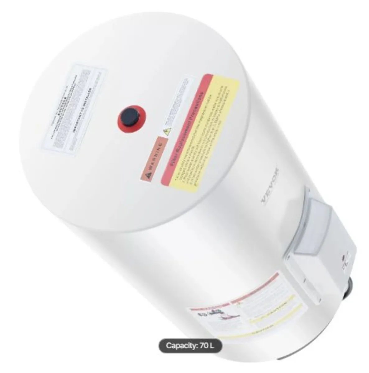 Electric Water Heater, 18 Gallon Tank Instant Hot - Image 1