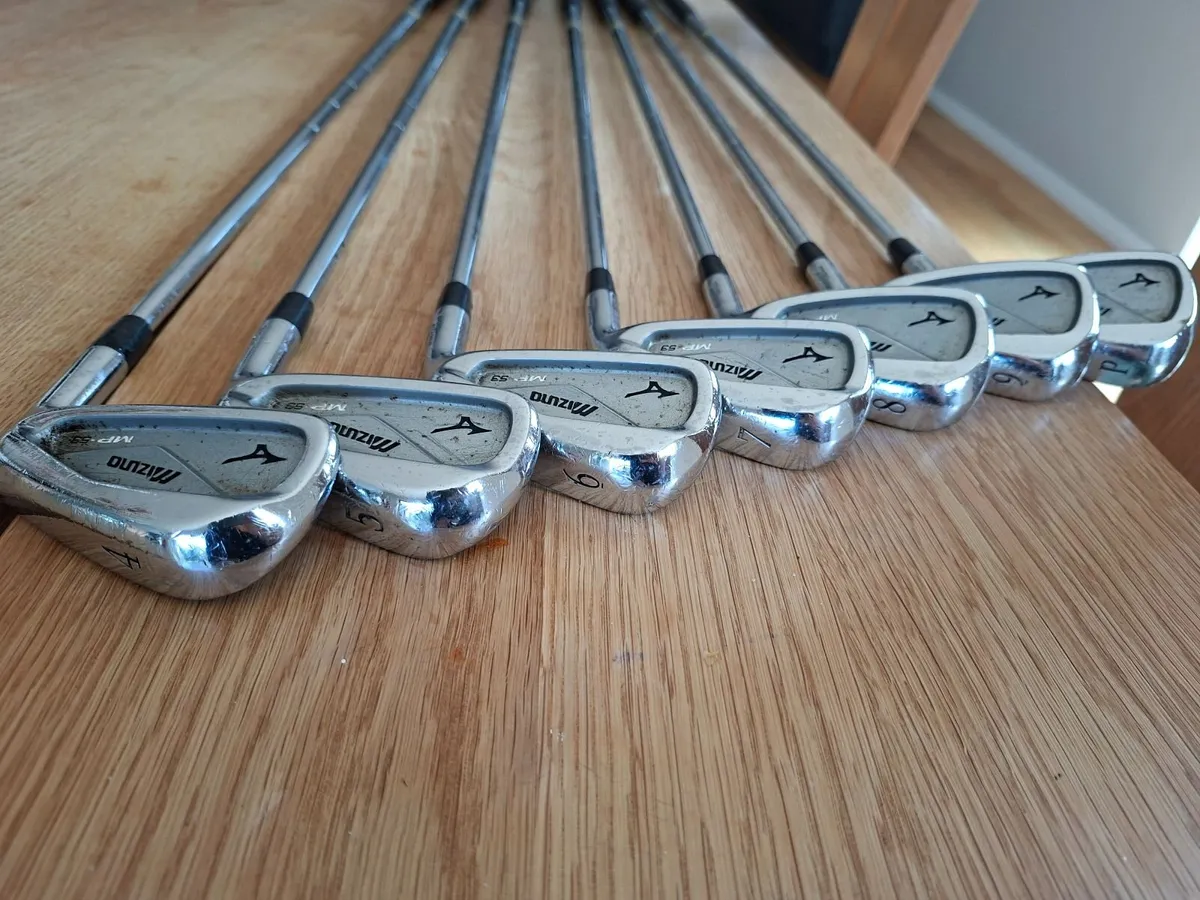 Mizuno MP53 irons, PW to 4 iron - Image 1