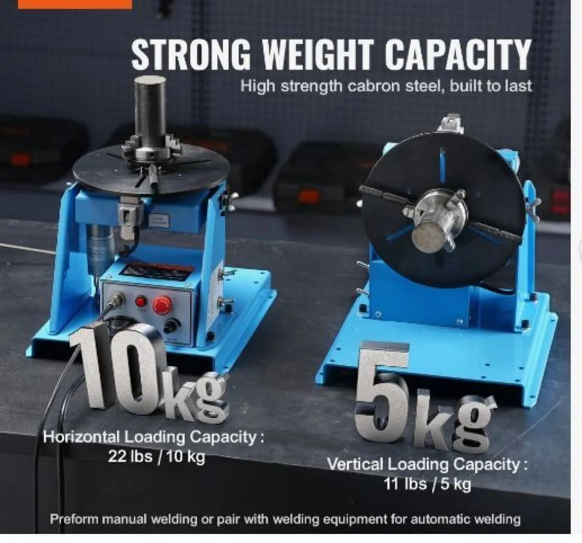 Rotary Welding Positioner 10KG, 0-90° Welding - Image 3