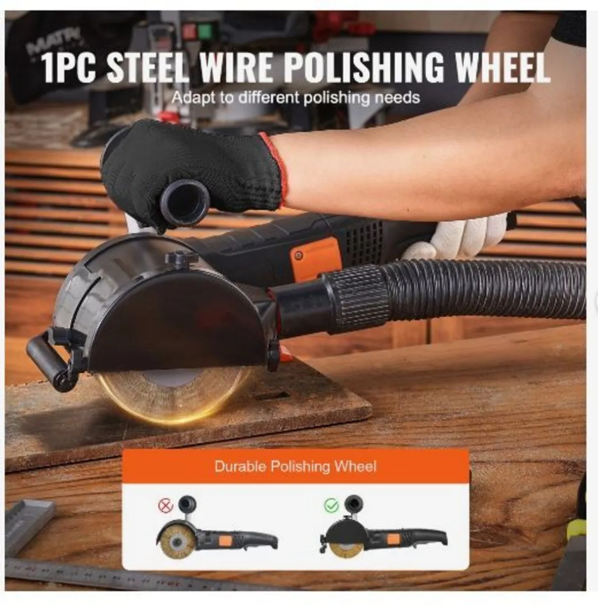 Burnishing Polishing Machine, 1300W - Image 1