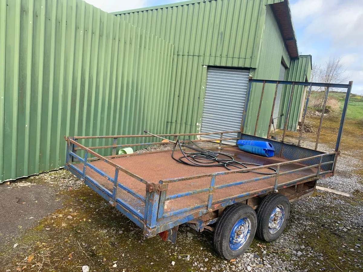 Twin axle trailer - Image 1