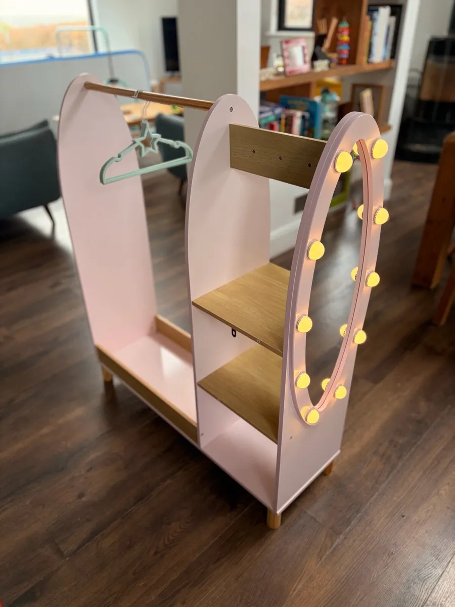 Dimples Dress Up Rack Unit with with Lights - Image 1