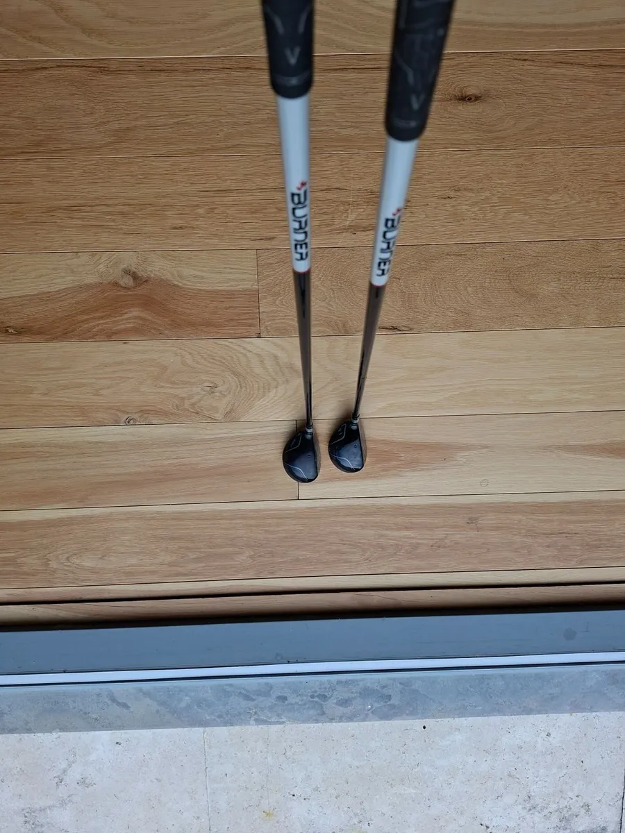 Taylormade burner rescue clubs, 3 (19*) & 4 (22*) - Image 4