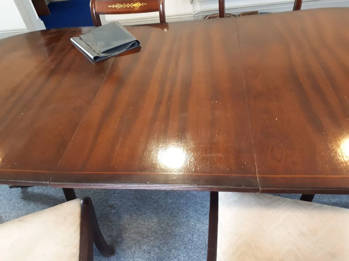 Dining table and chairs - Image 4