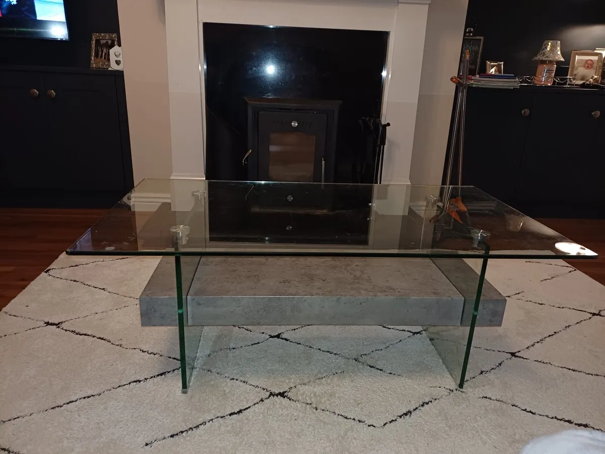 Glass Coffee Table - Image 2