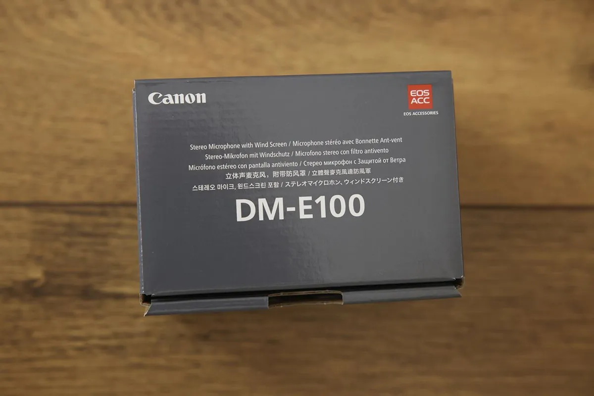 Canon Stereo Microphone DM-E100