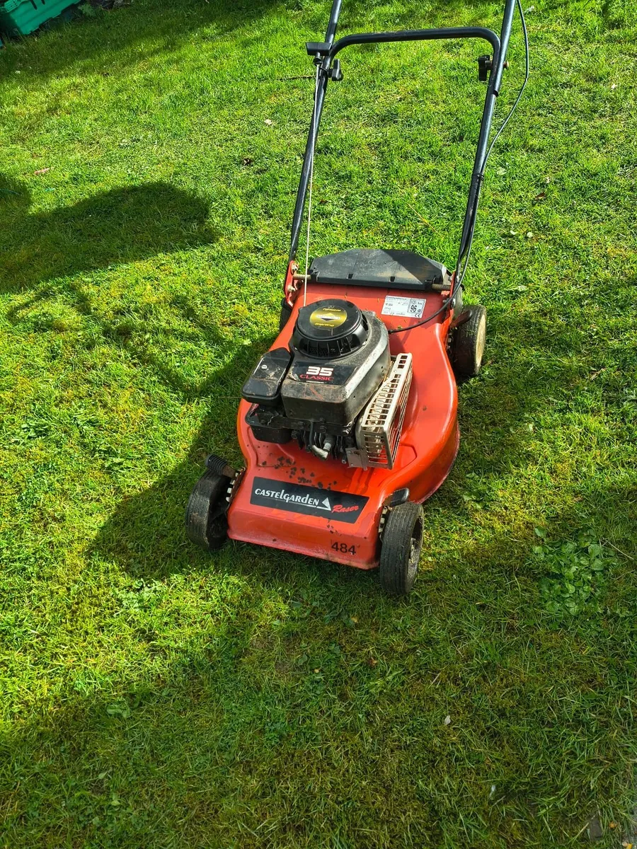 Castelgarden petrol lawnmower