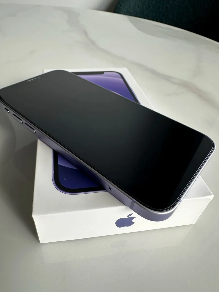 iPhone 12 128GB Purple Unlocked - Great Condition - Image 2