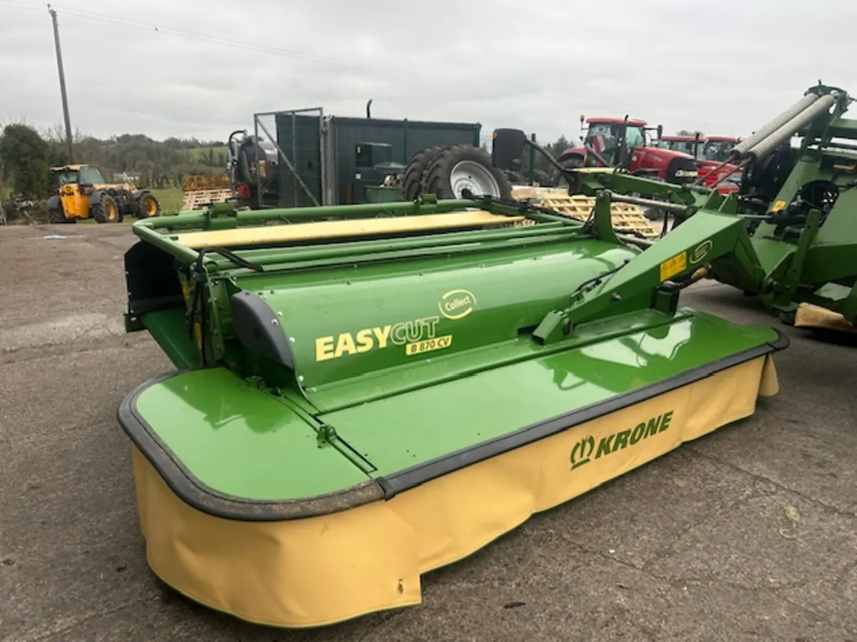 krone B870Cv Mowers - Image 4