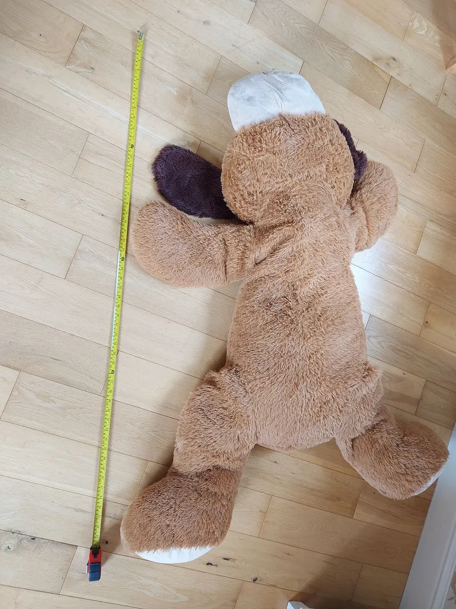 Large plush teddy dog - Image 4