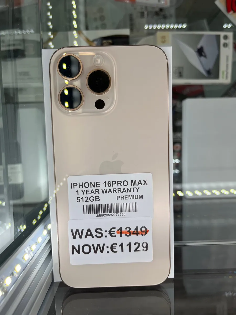 📲IPHONE 16 PRO MAX 1 YEAR WARRANTY - Image 1