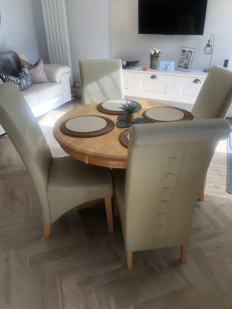 Dining Chairs x 4 - Image 3