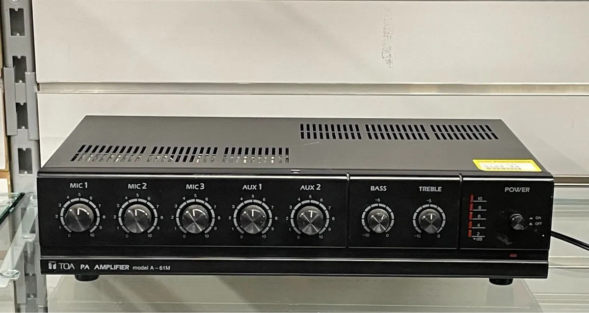 Toa PA Amplifier - Image 1