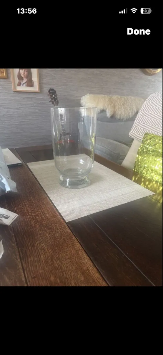 Glass Vases 5 euro each - Image 1