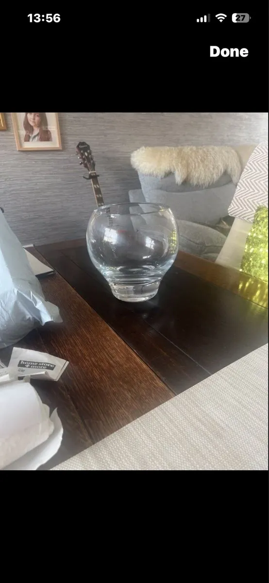 Glass Vases 5 euro each - Image 4