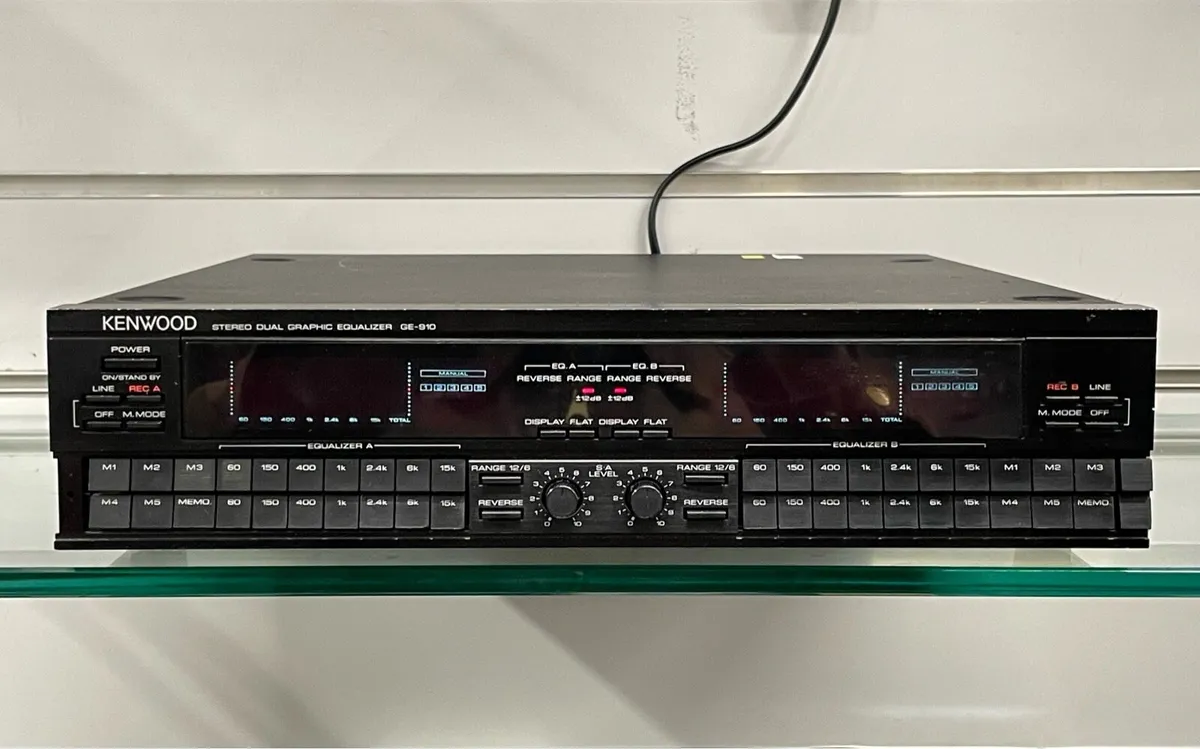 Kenwood GE-910 Graphic Equalizer - Image 2