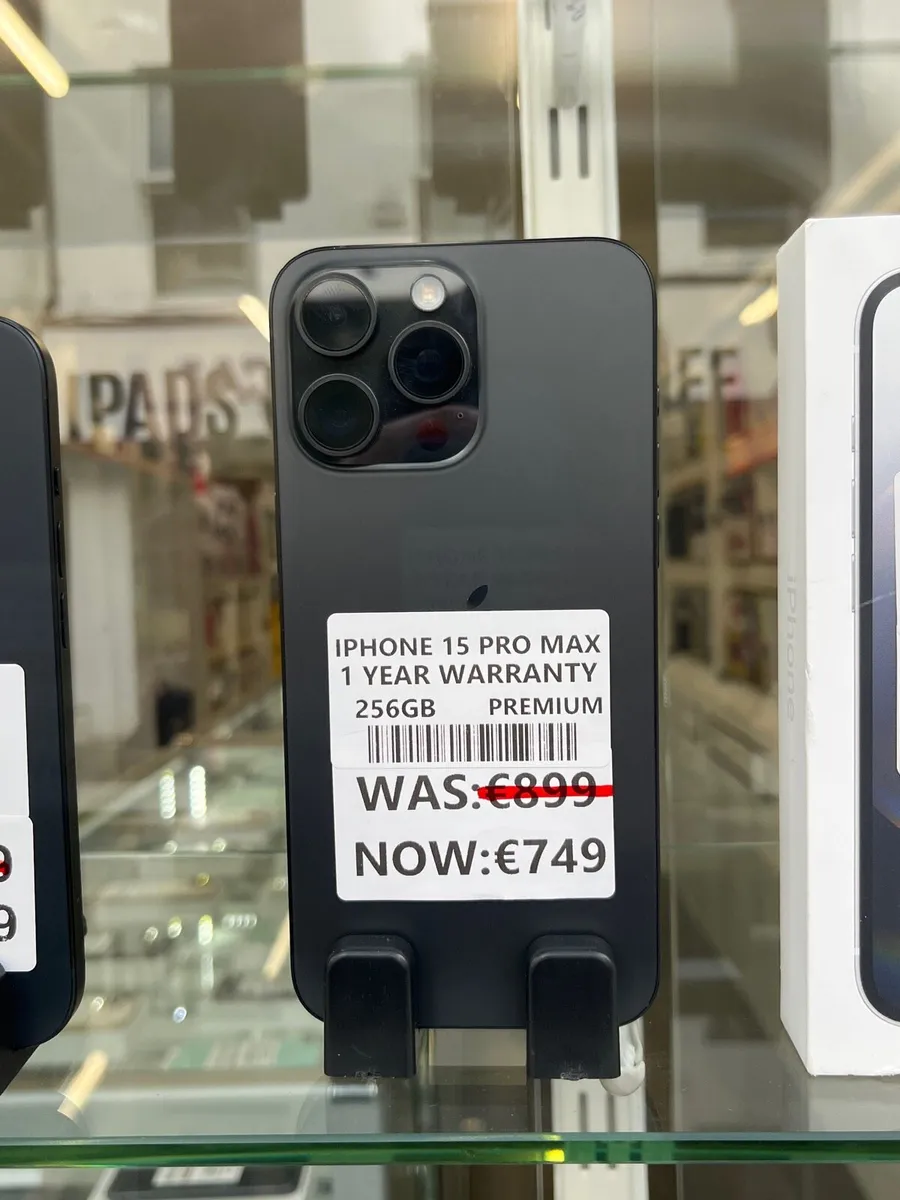 📲IPHONE 15 PRO MAX 1 YEAR WARRANTY - Image 1