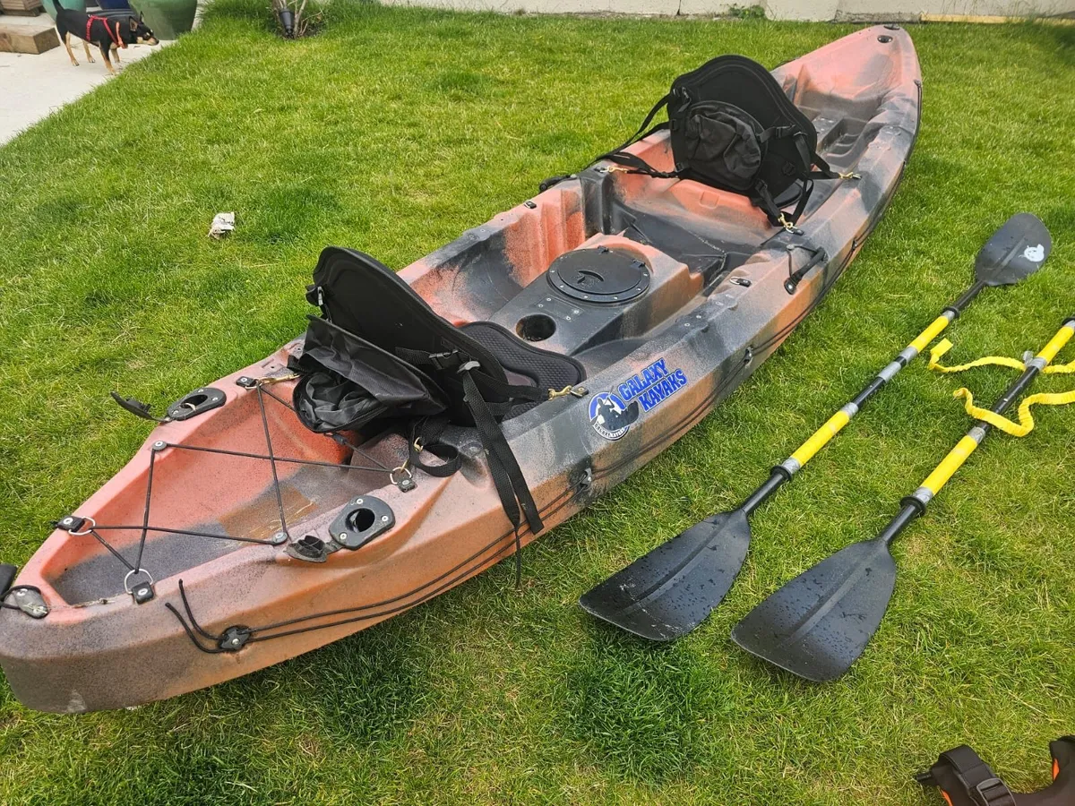 2 person Kayak and accessories - Image 1