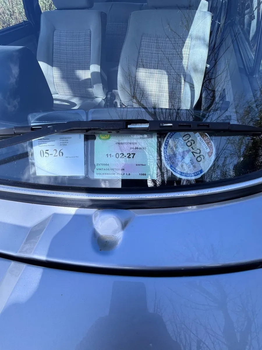 Volkswagen Golf 1988 - Image 3