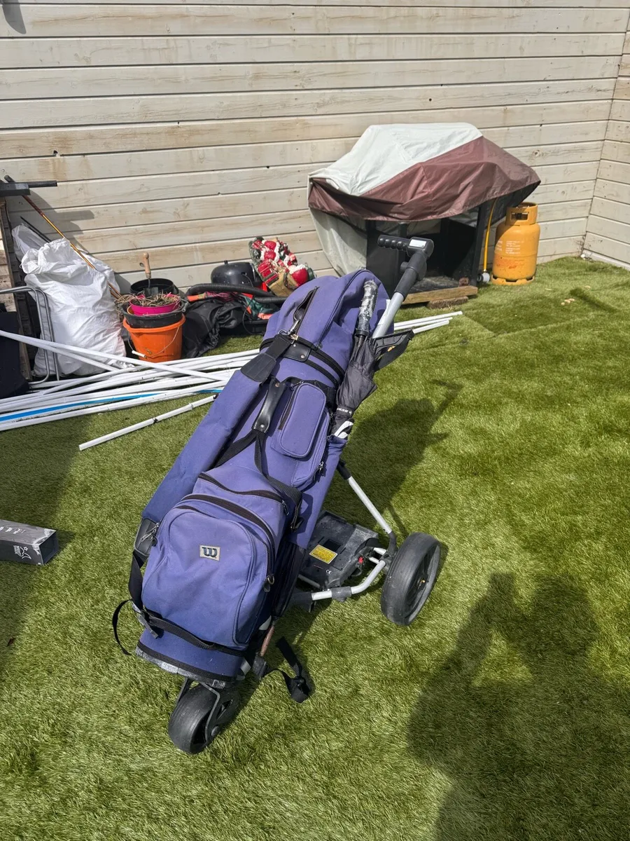 Golf Bag and electric buggy - Image 1
