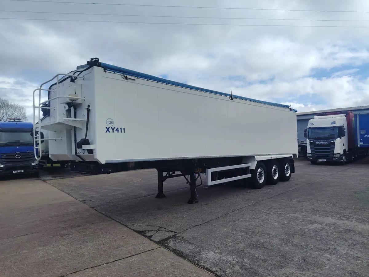 Fruehauf Bulk tipping trailer auto cover lift axle - Image 2