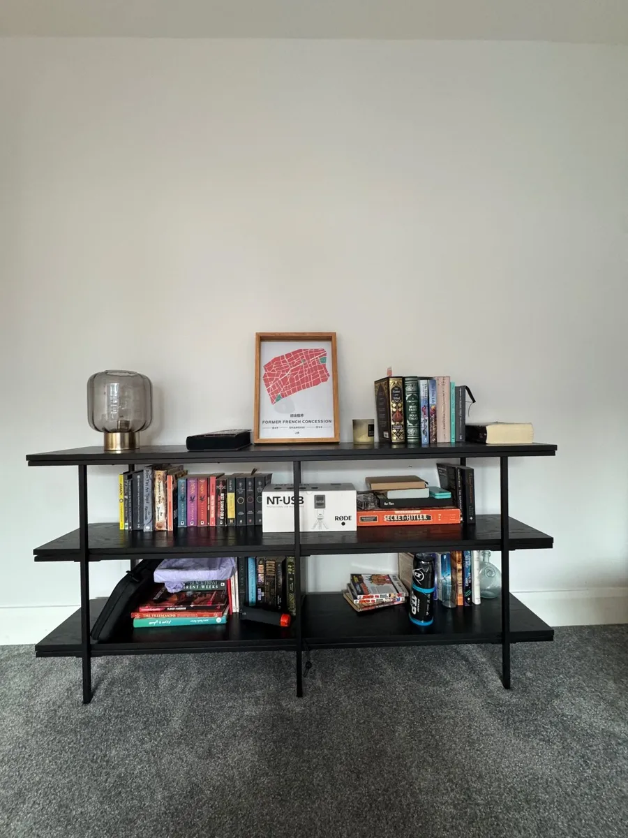 Beautiful Black Bookshelf - Image 1