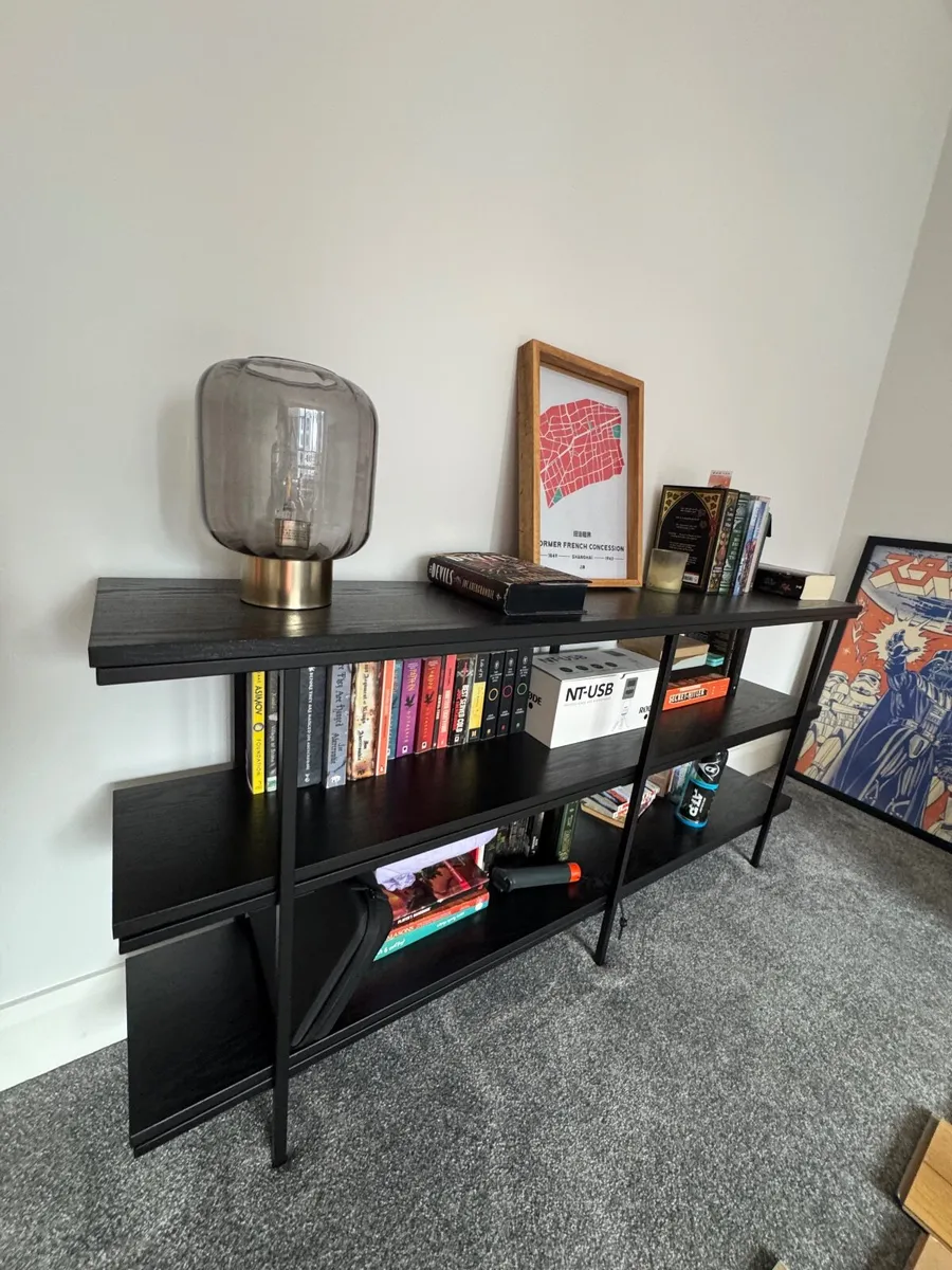 Beautiful Black Bookshelf - Image 2