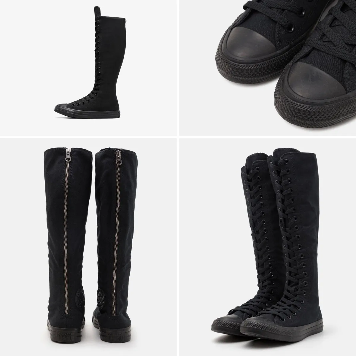 Converse XXHI knee high, black, 6.5 - Image 1