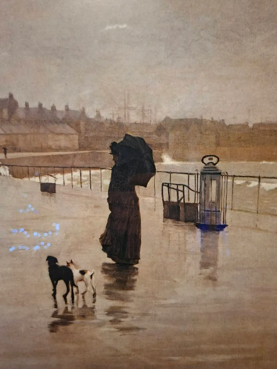 Beautiful Large framed Norman Garstin print - Image 3