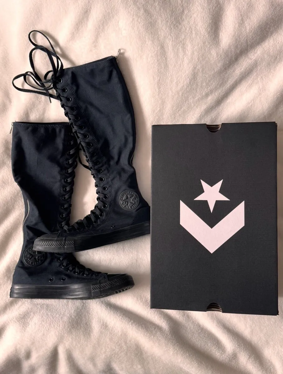Converse XXHI, knee high, black, 6.5 - Image 2