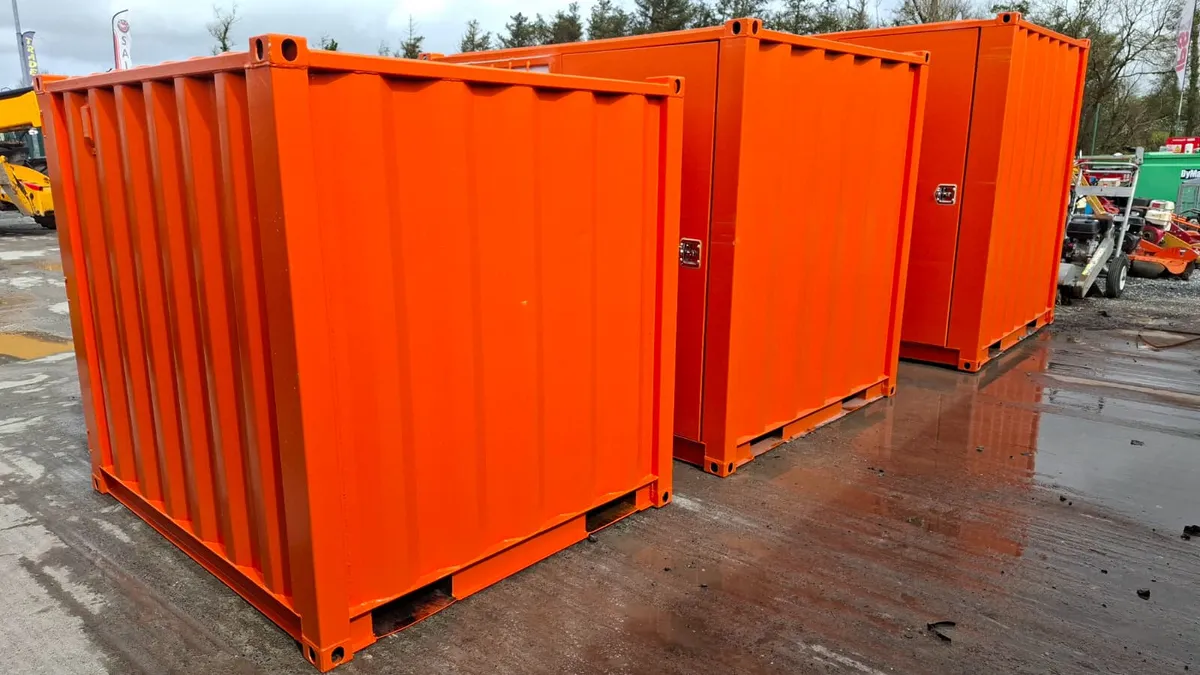 7ft Office Container – Window, Pedestrian Door - Image 4
