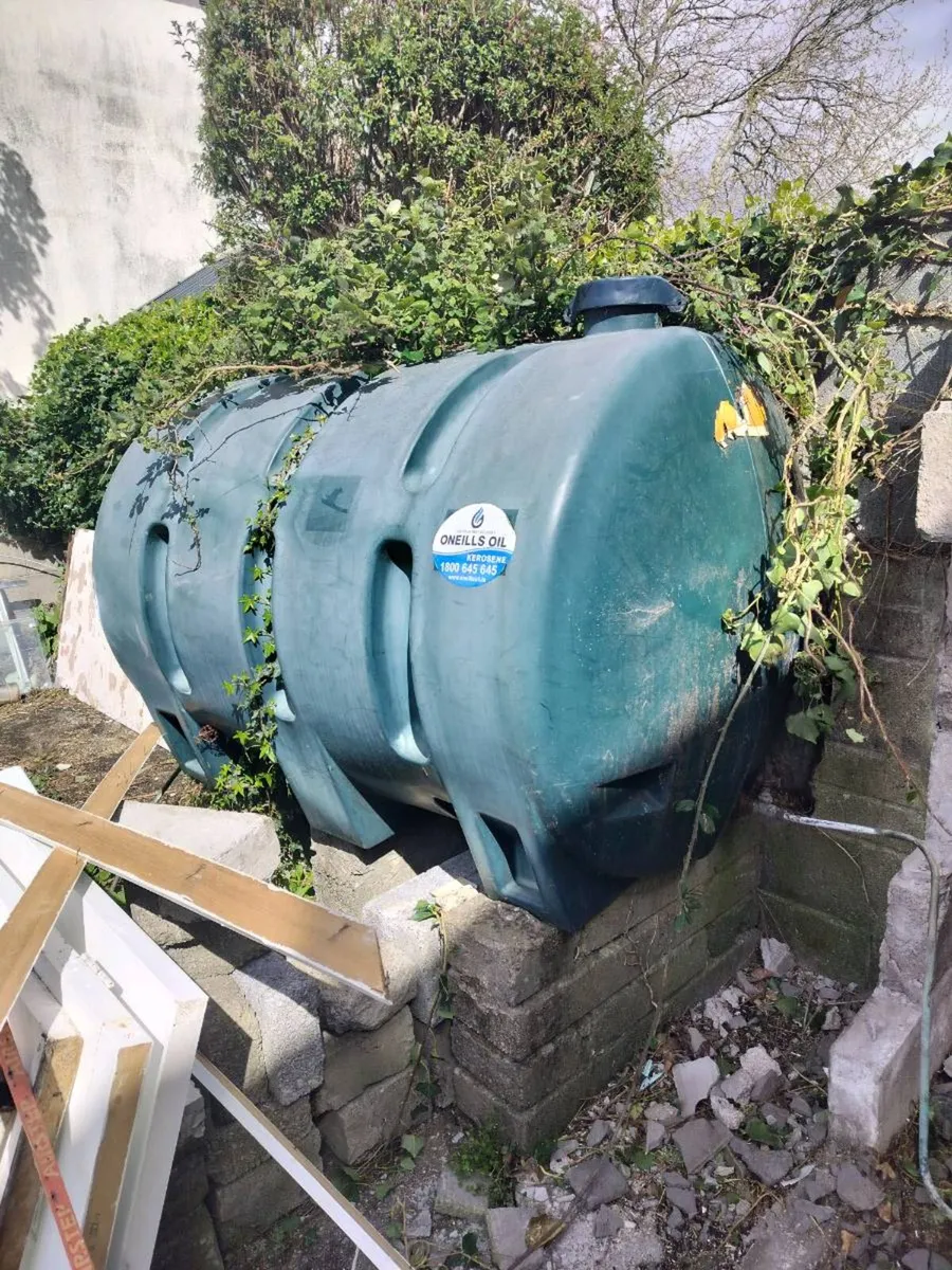 Oil Tank + Firebird Burner/Boiler Parts - Image 1