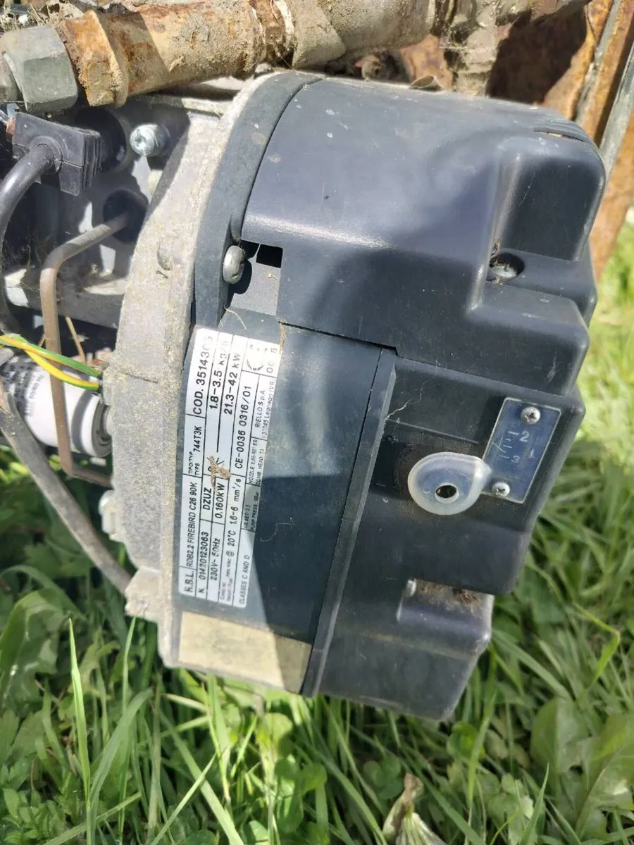 Oil Tank + Firebird Burner/Boiler Parts - Image 2