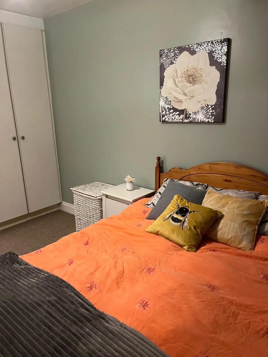 Double bed base and headboard - Image 2