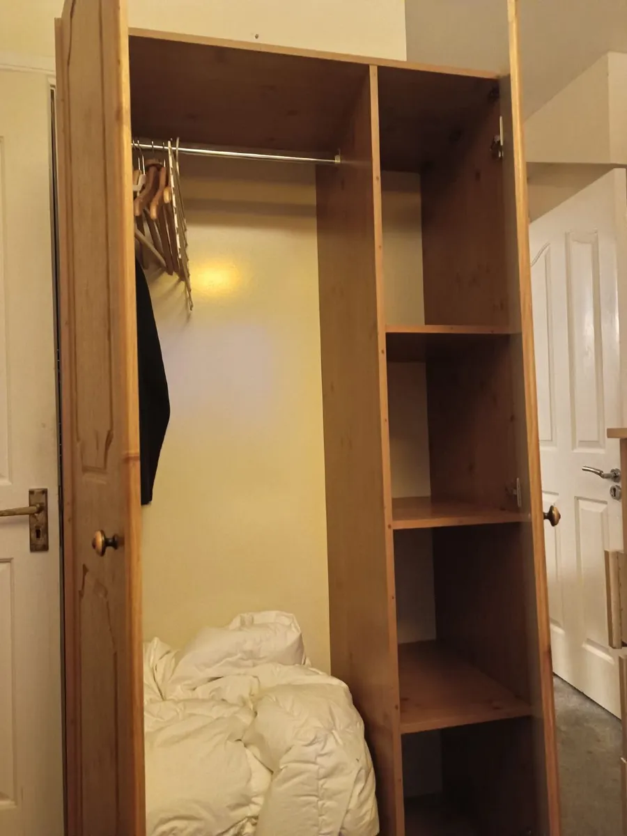 Pine Wardrobe, Large. - Image 2