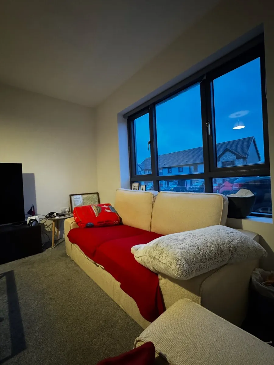 IKEA Beige/Cream Coloured Kivik Sofa - Image 1