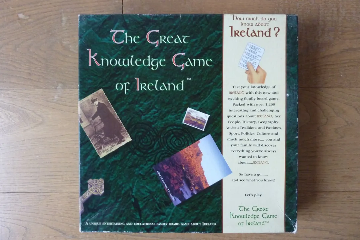The great knowledge game of Ireland (board game)