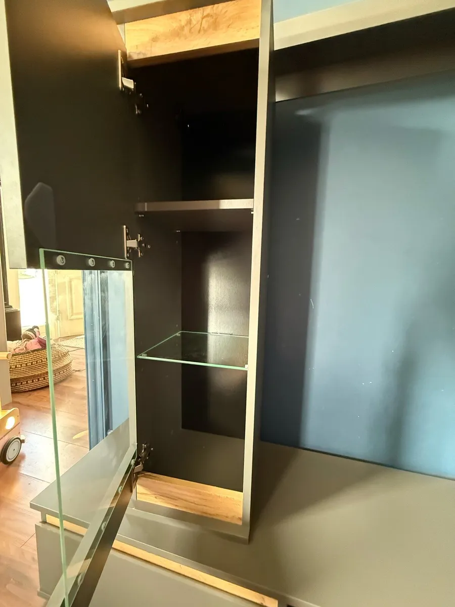 Tv unit console table media wall - Image 2