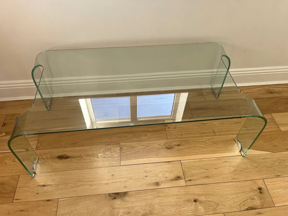 Glass coffee table - Image 3