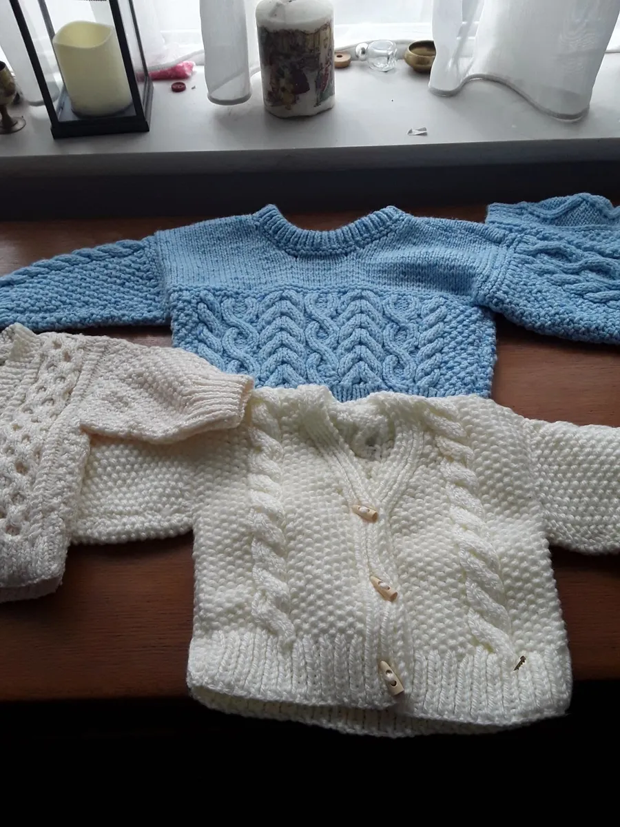 Brand new Aaron hand  knitted baby cardigans - Image 4