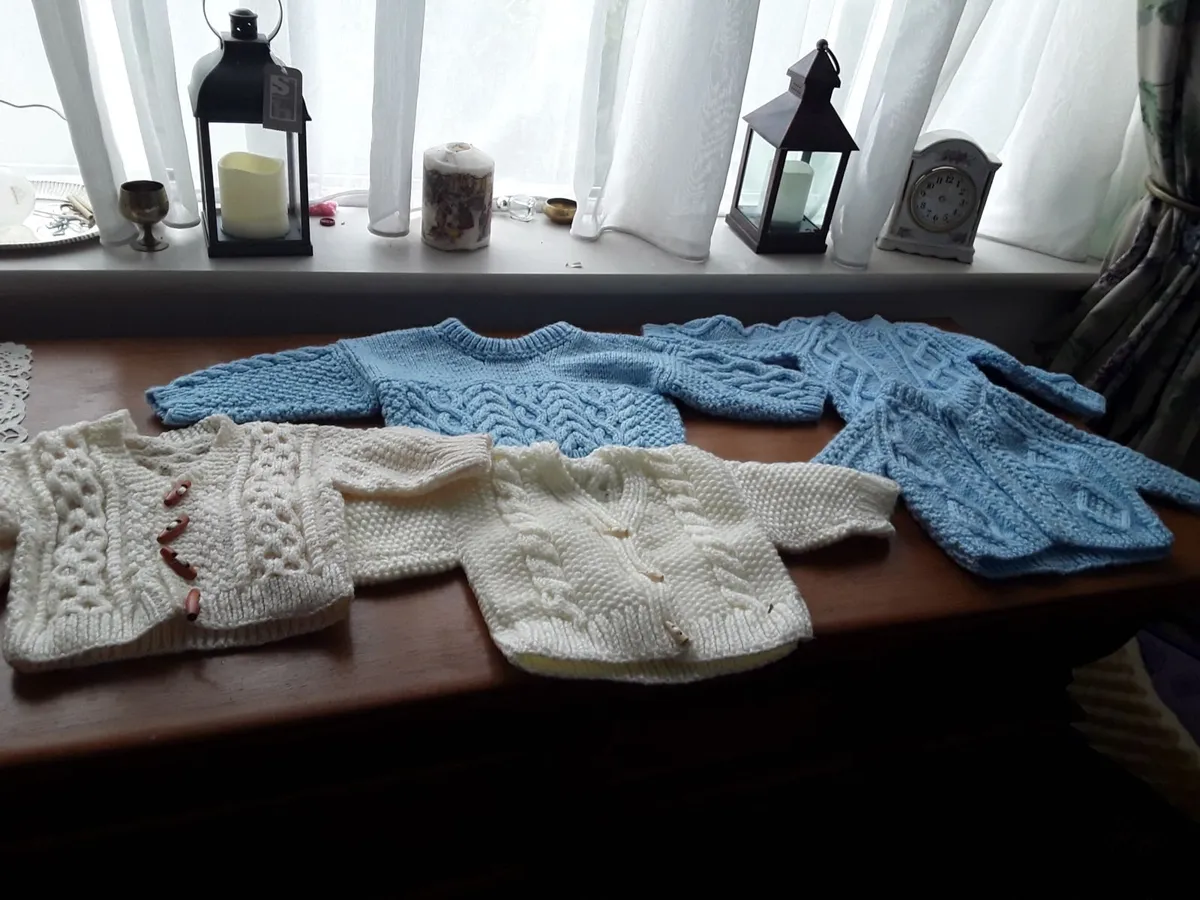 Brand new Aaron hand  knitted baby cardigans - Image 3