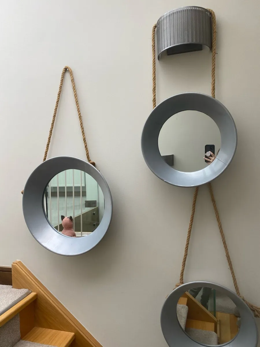 Three decorative mirrors - Image 1