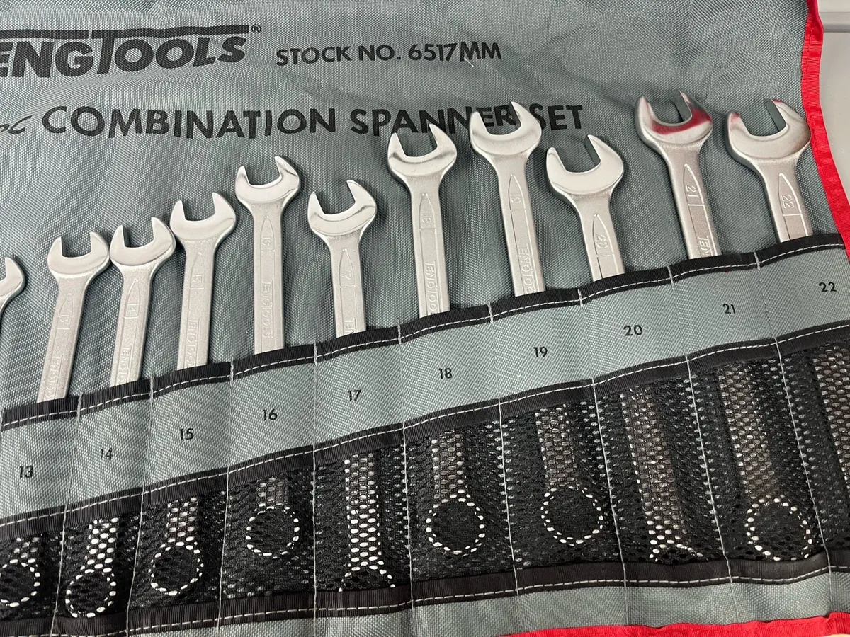 Tengtools 17 Piece Spanner Set 6 to 22mm - Image 2